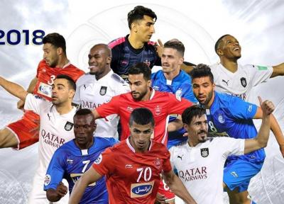 4 پرسپولیسی و 3 استقلالی در تیم منتخب لیگ قهرمانان آسیا در سال 2018