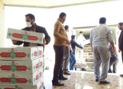 توزیع یک هزار و 800 کیلوگرم گوشت به وسیله کانون های مساجد اروند بین نیازمندان